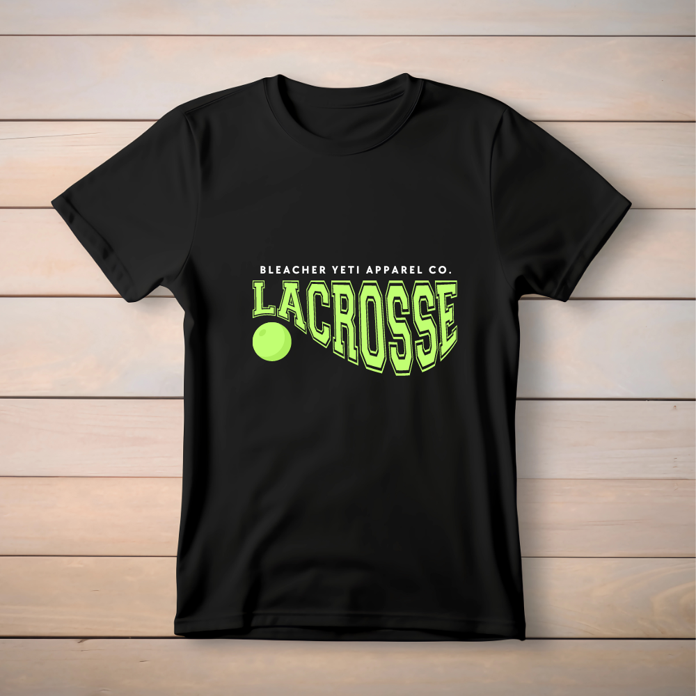 Lacrosse Lime Green Tee
