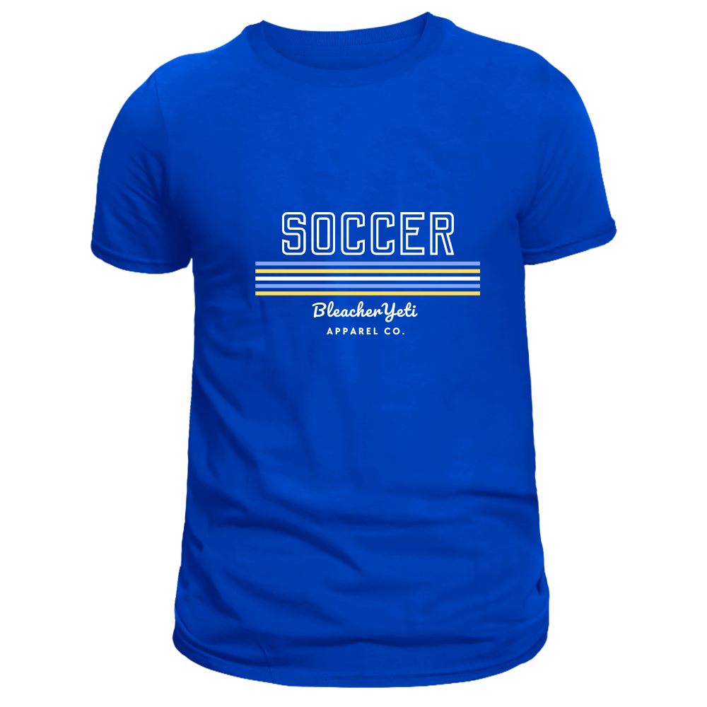 Soccer Retro Blue Tee
