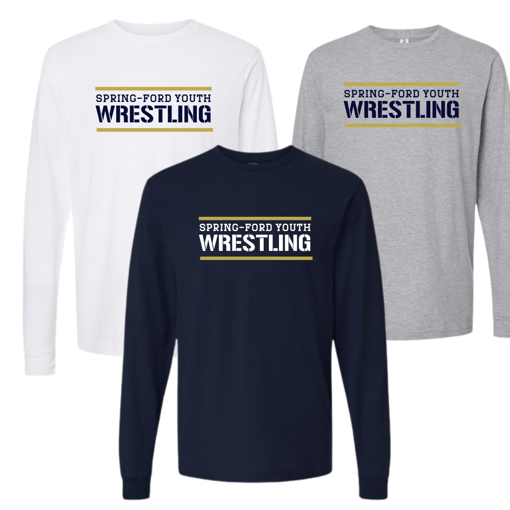 SF Wrestling LS Cotton Tee Unisex Neutral