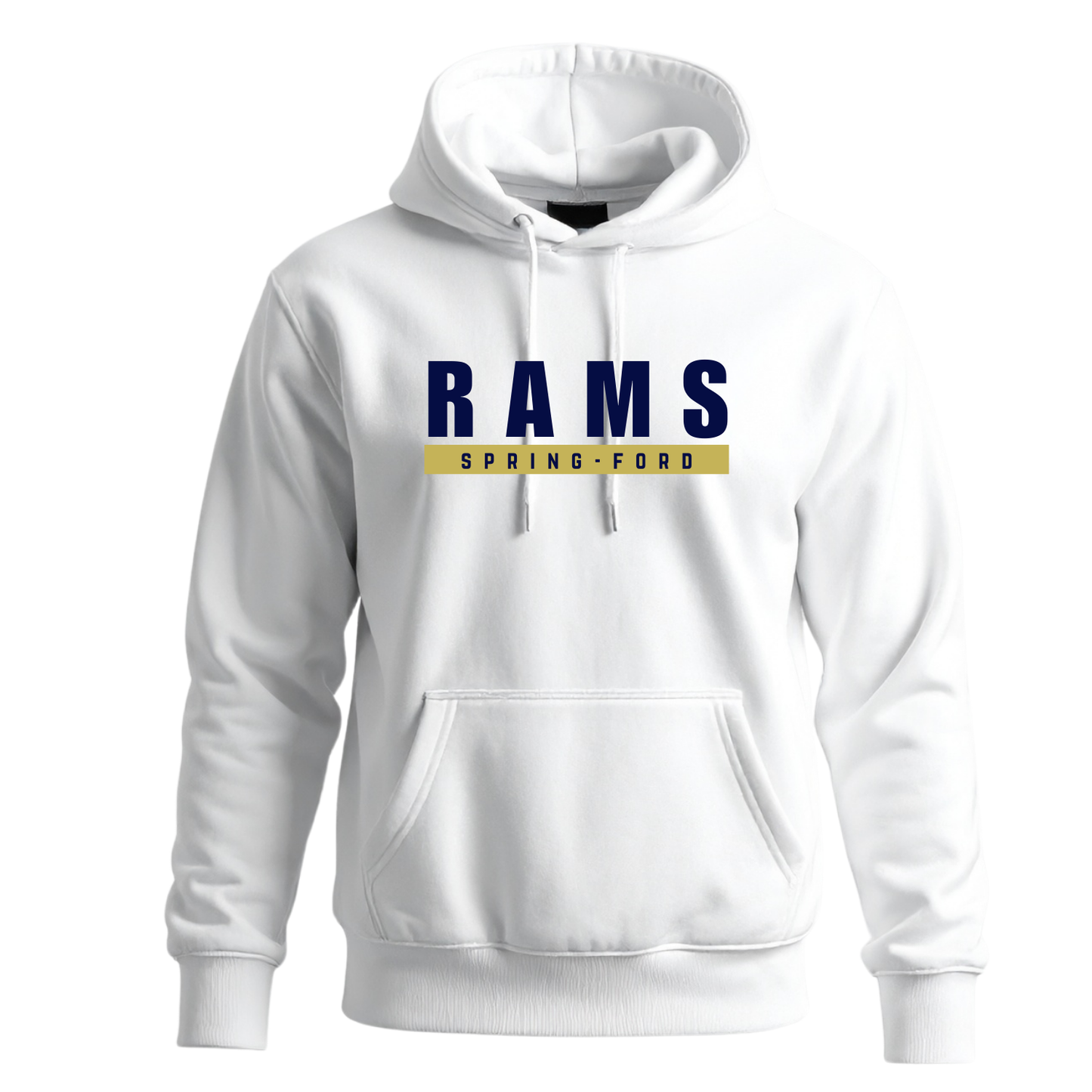 SF Booster White Unisex RAM Hoodie