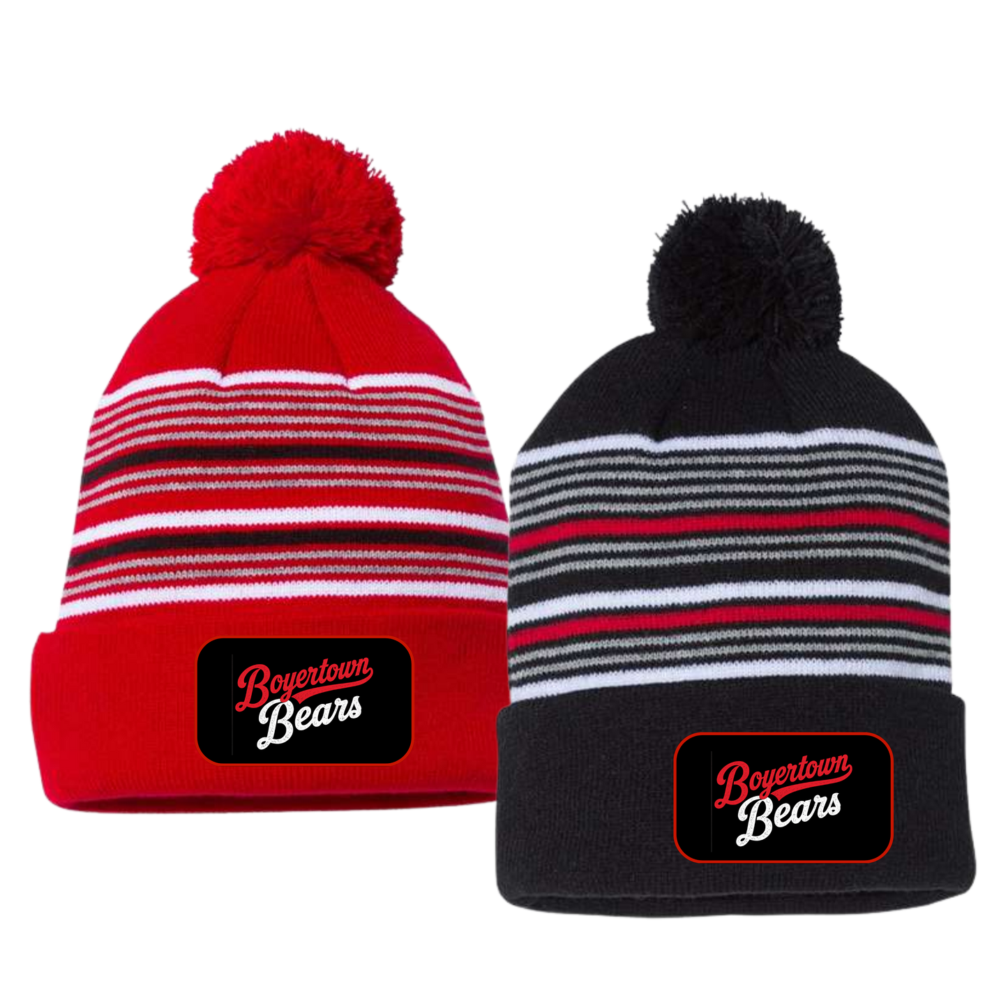 Boyertown Optimist Field Hockey Beanie With Pom