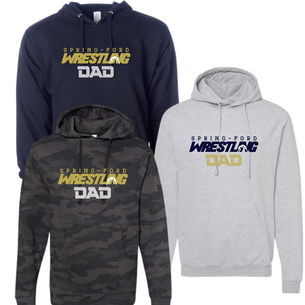 SF Wrestling Unisex Hoodie Wrestling DAD
