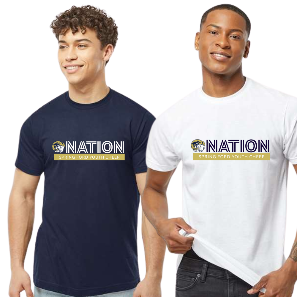 SFYFC Tri-Blend Tee Cheer Nation