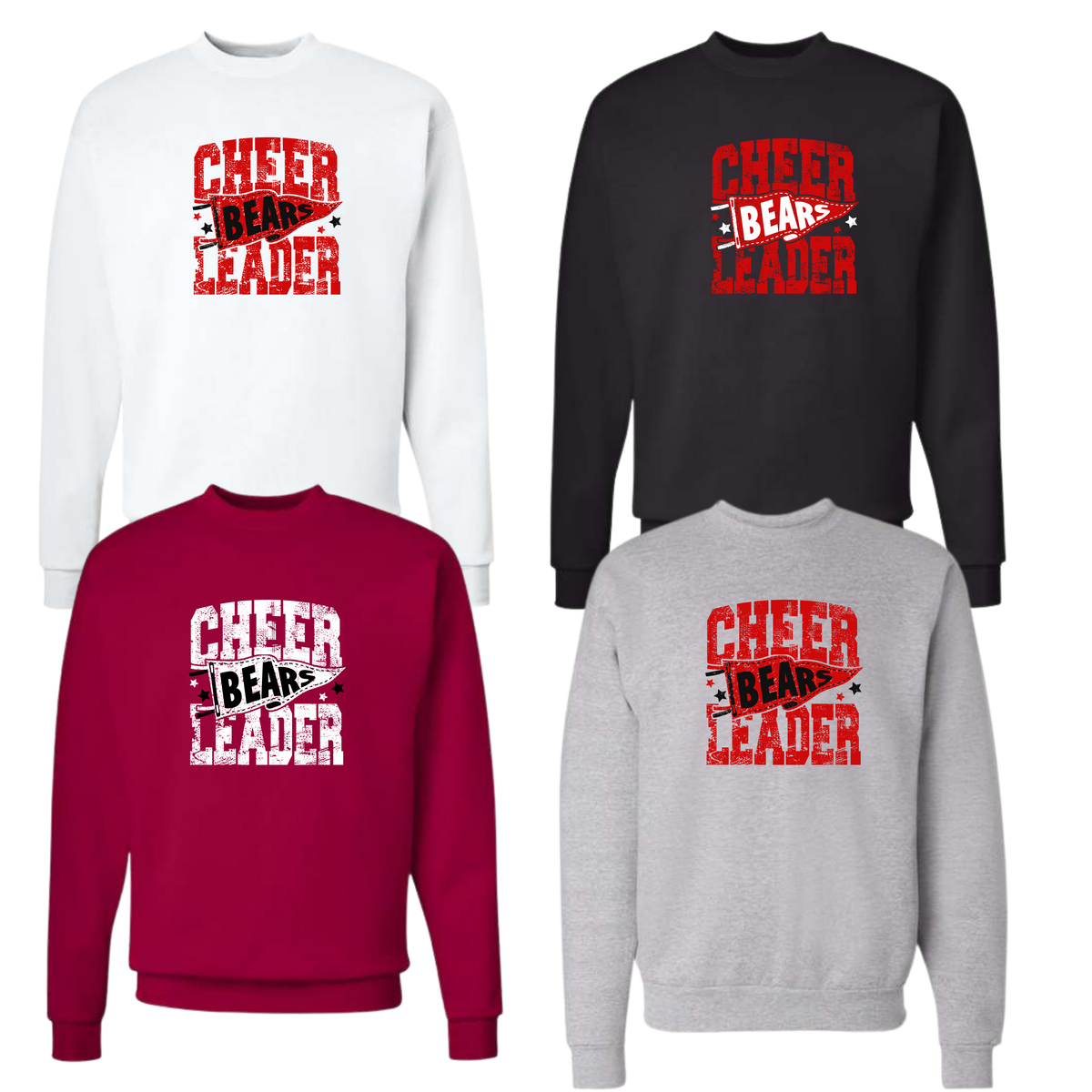 Bear Cheer Unisex Crewneck - Cheer Leader