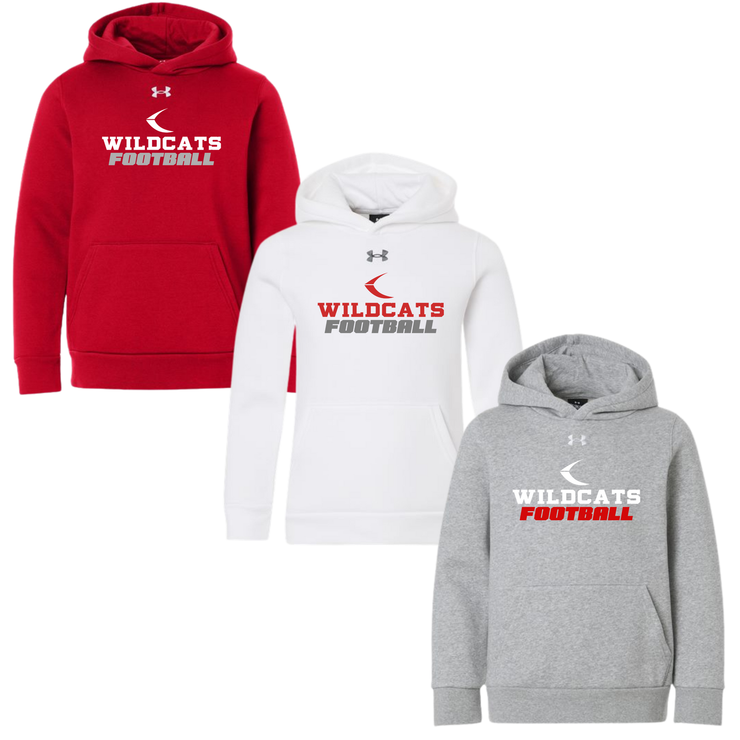 CYFO Wildcats Under Armor Hoodie Cover 2