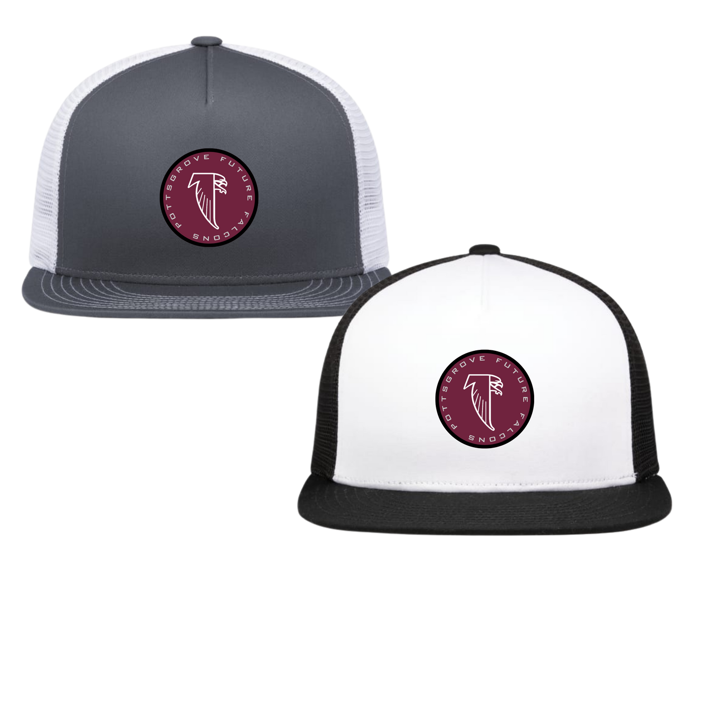 PGFF 5 Panel Snapback Trucker Hat W/Patch