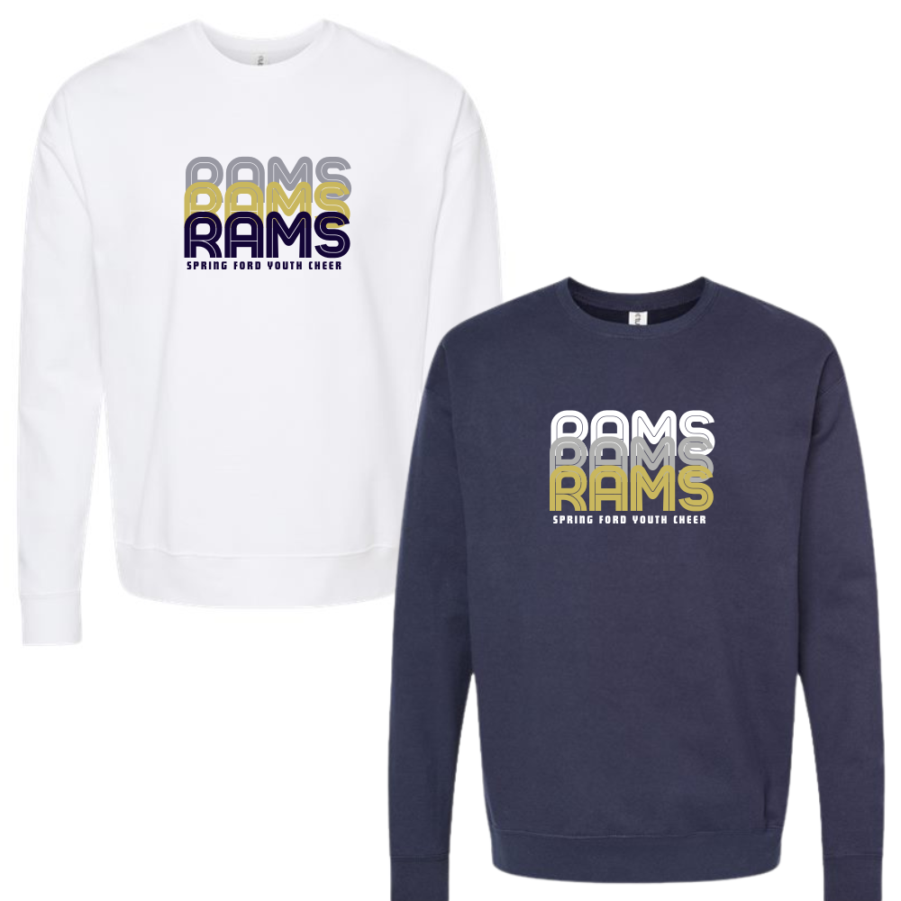 SFYFC Unisex Crewneck Triple Ram