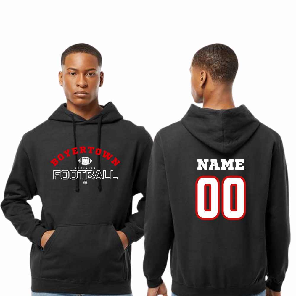 Boyertown Optimist Football Payton Custom Hoodie