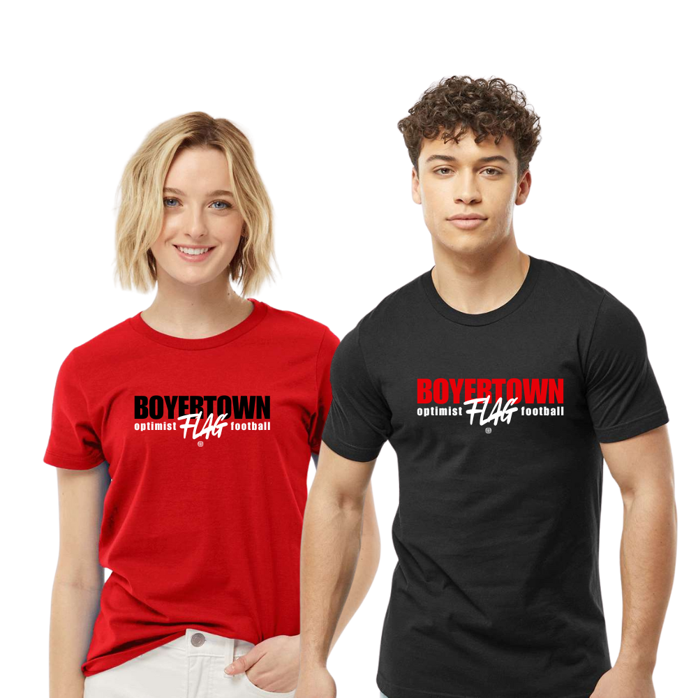 Boyertown Optimist Flag Cotton Tee Juke
