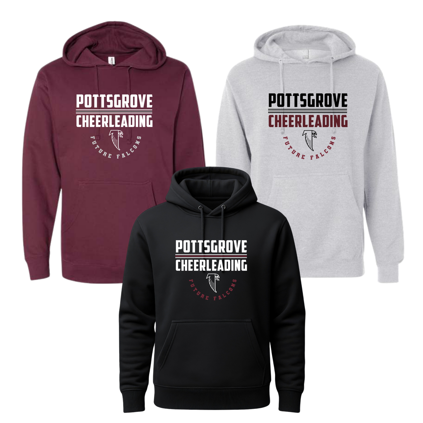 PGFF Cheer Unisex Hoodie - Flyer