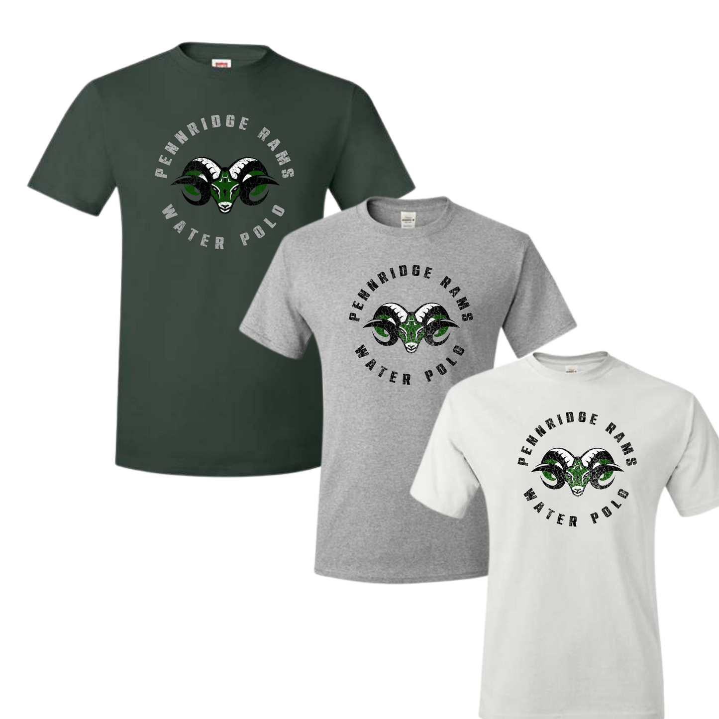 Pennridge Water Polo Cotton Tee Quake