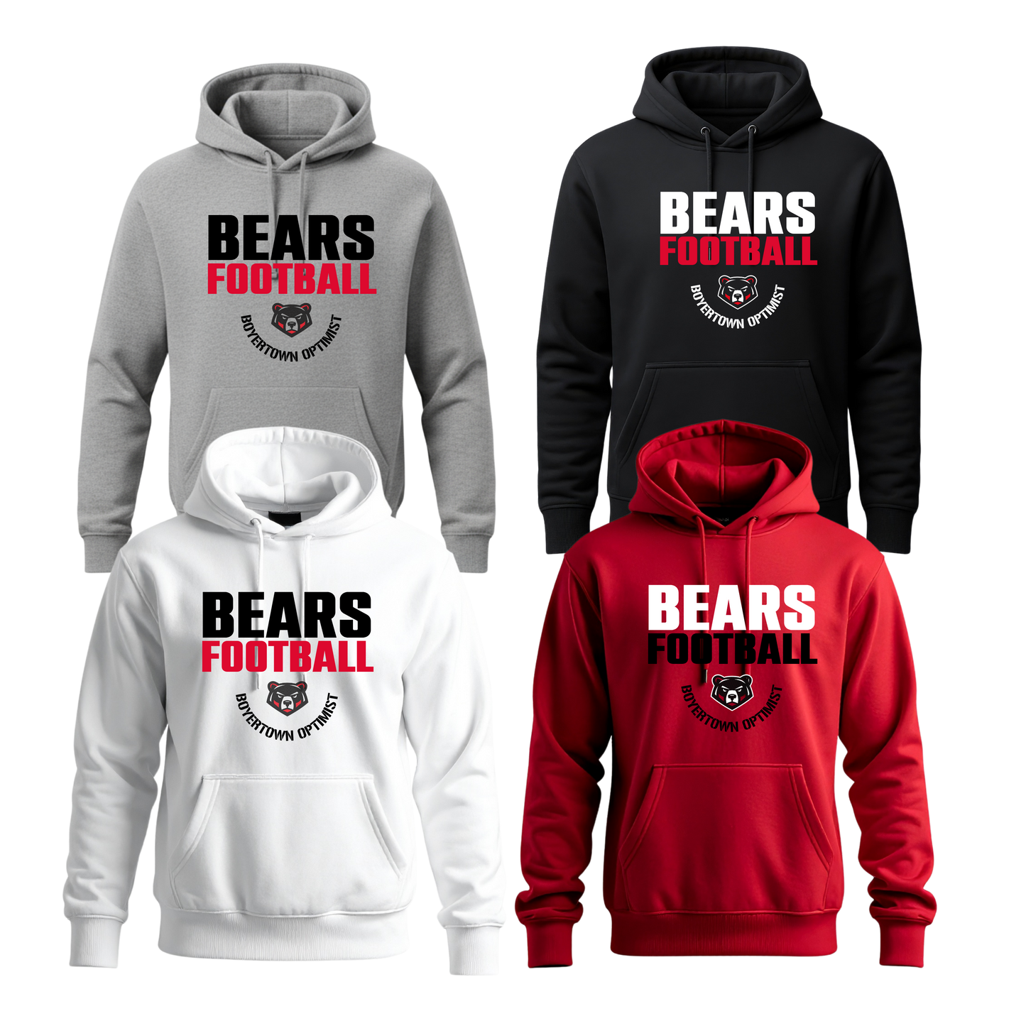 Boyertown Optimist Football Unisex Hoodie - Dominate