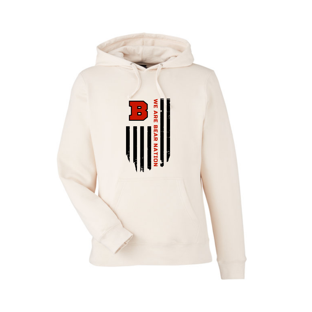 Boyertown Optimist Football Unisex Hoodie Off White