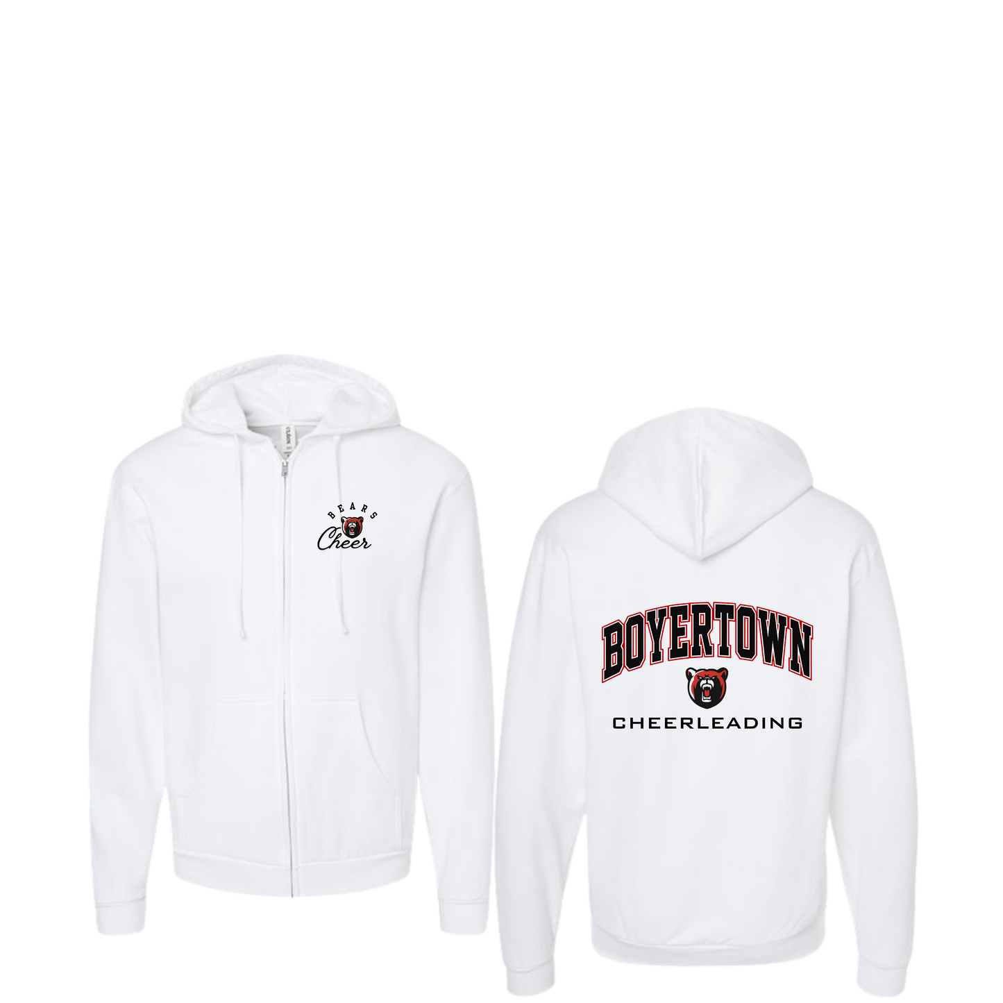 Bears Cheer Full Zip Hoodie