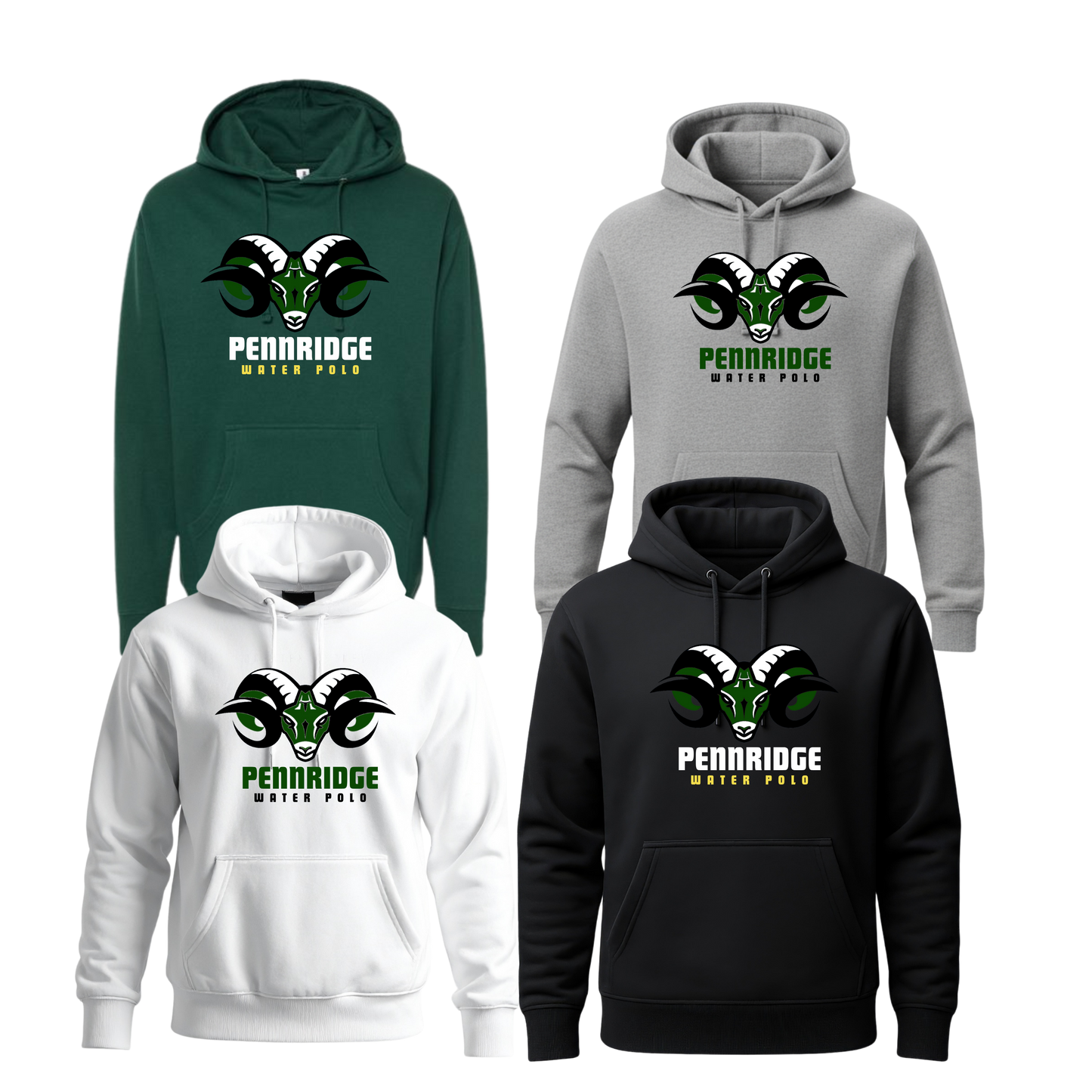 Pennridge Water Polo Unisex Hoodie Official