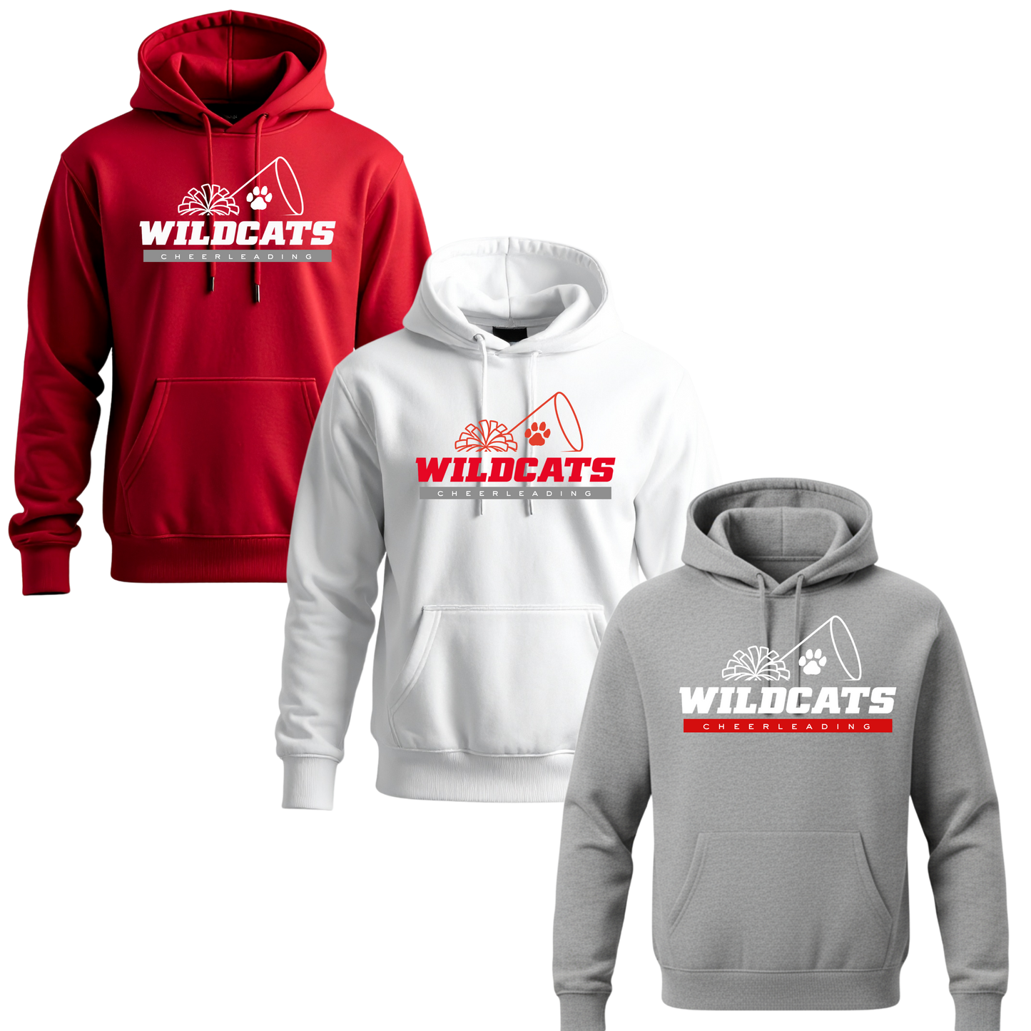 CYFO Wildcats Cheer Unisex Hoodie - Spirit