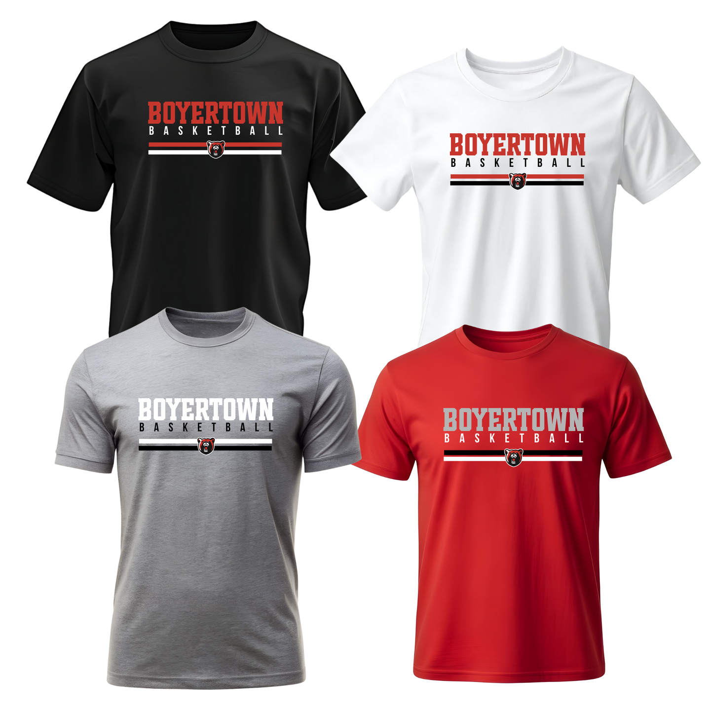 Boyertown MSW Basketball Tee Rebound