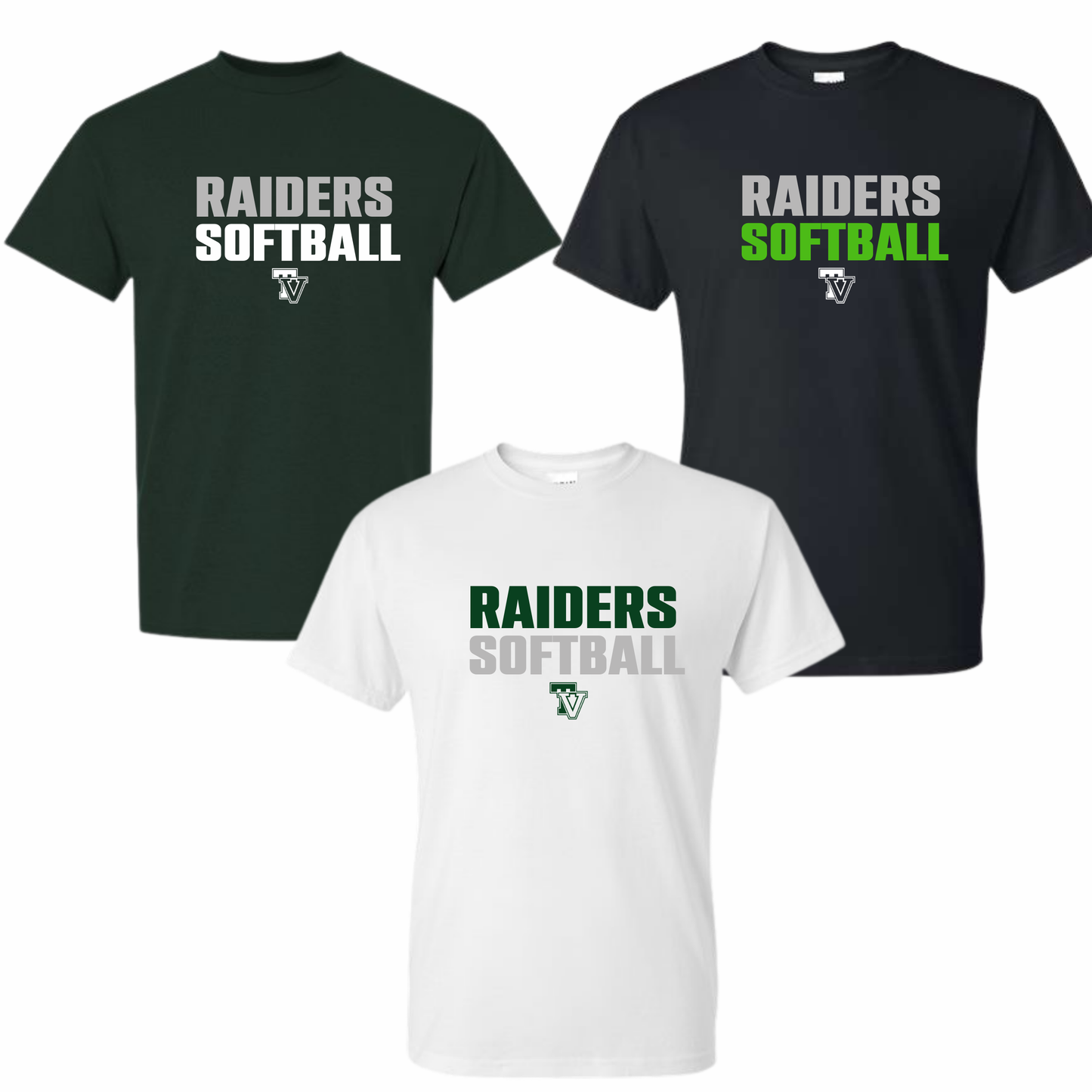 Twin Valley Softball Unisex Tee Stacked