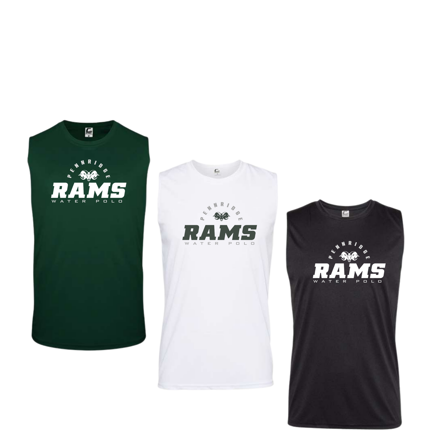 Pennridge Water Polo Sleeveless Training Tee