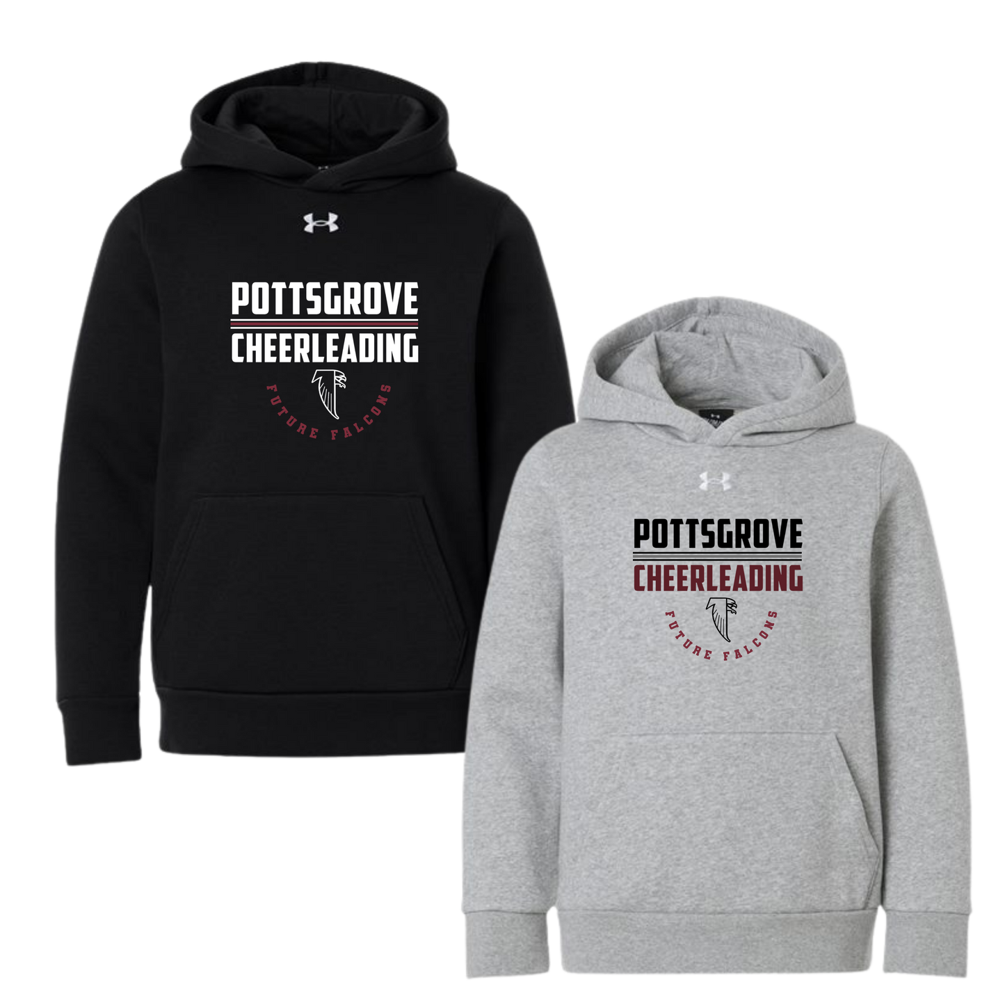 PGFF Cheer Youth Under Armour Hoodie - Flyer