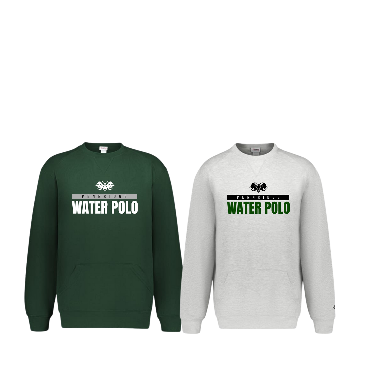 Pennridge Water Polo Crewneck With Pouch Pocket - All State
