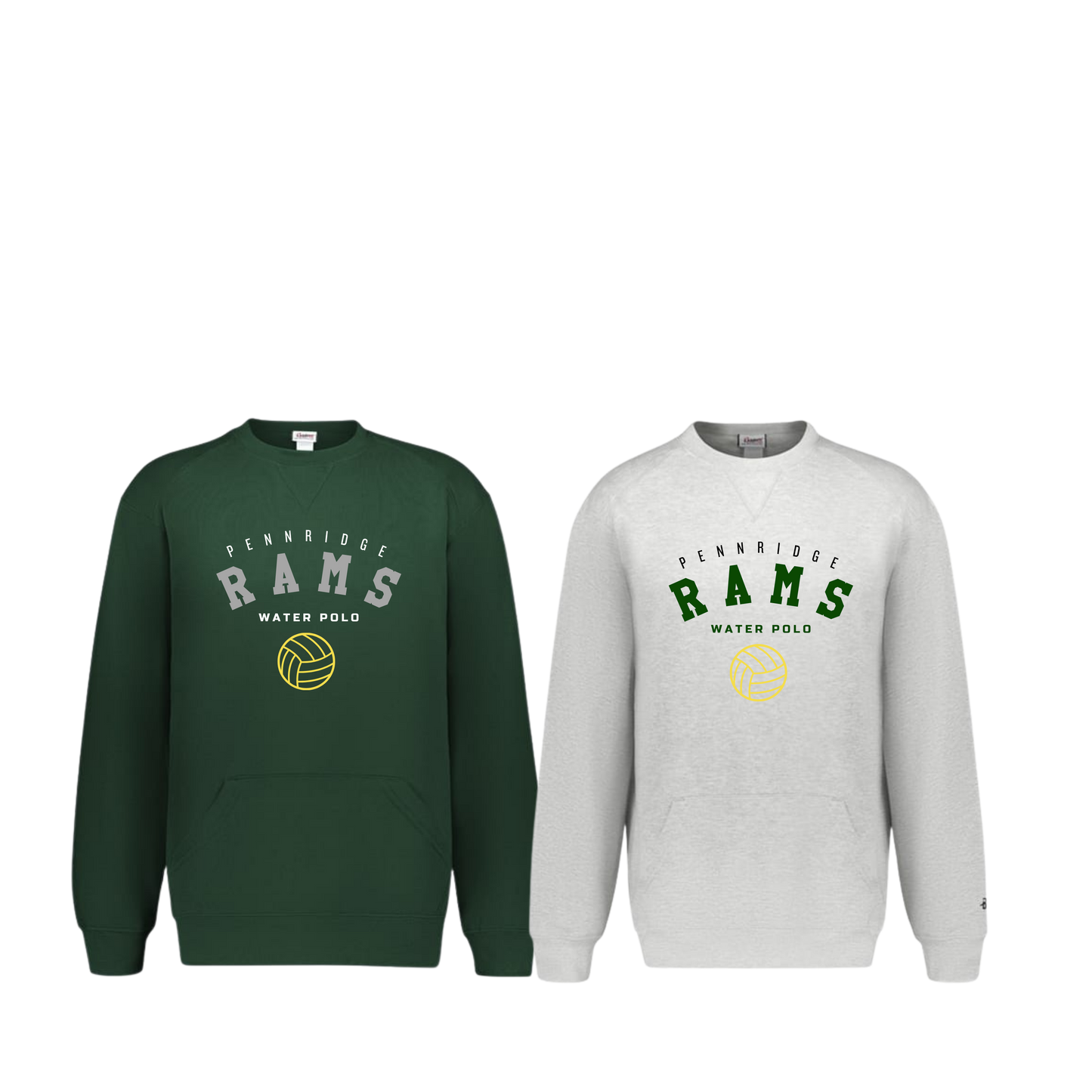 Pennridge Water Polo Crewneck With Pouch Pocket - First Line