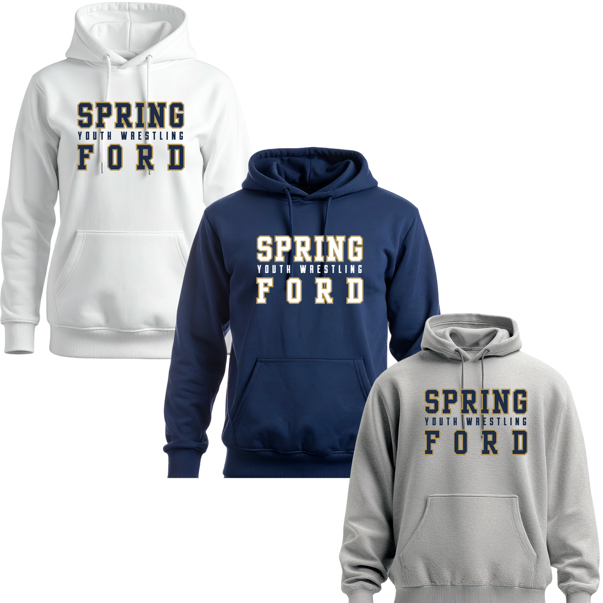 SF Wrestling Unisex Hoodie - Dual