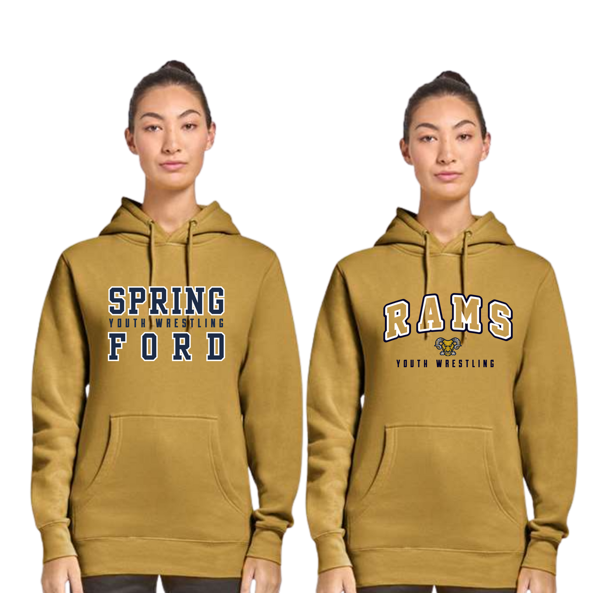 SF Wrestling Vegas Gold Hoodie