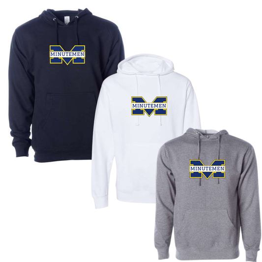 Minutemen Ice Hockey Hoodie Unisex Official