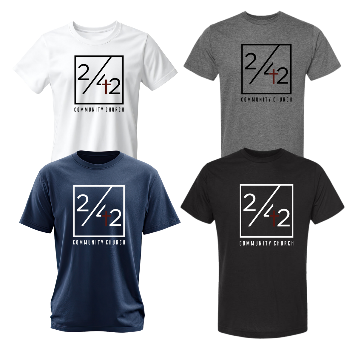 242 Community Church Official Heavyweight Unisex Tee