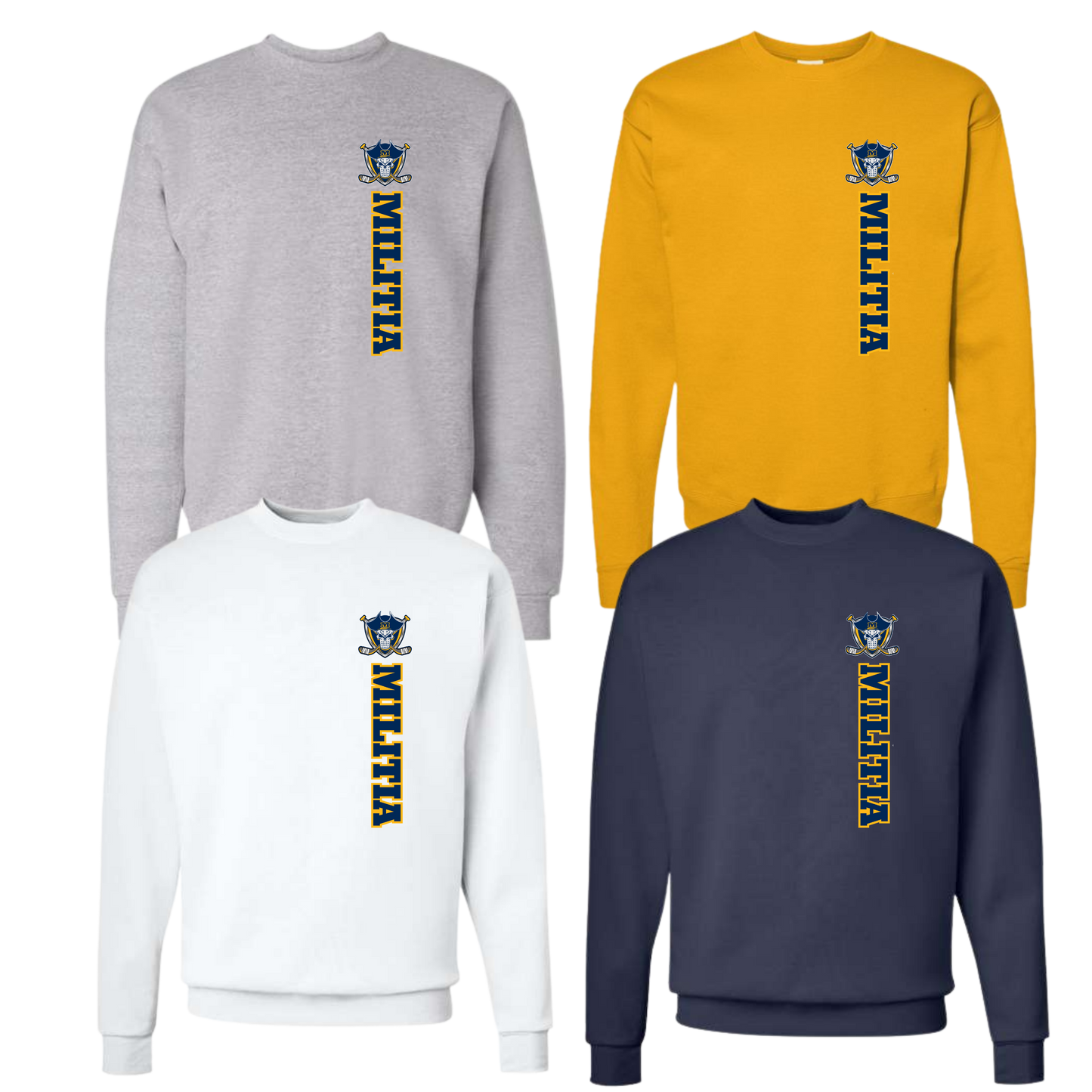 VF Militia Unisex Crewneck - Vertical