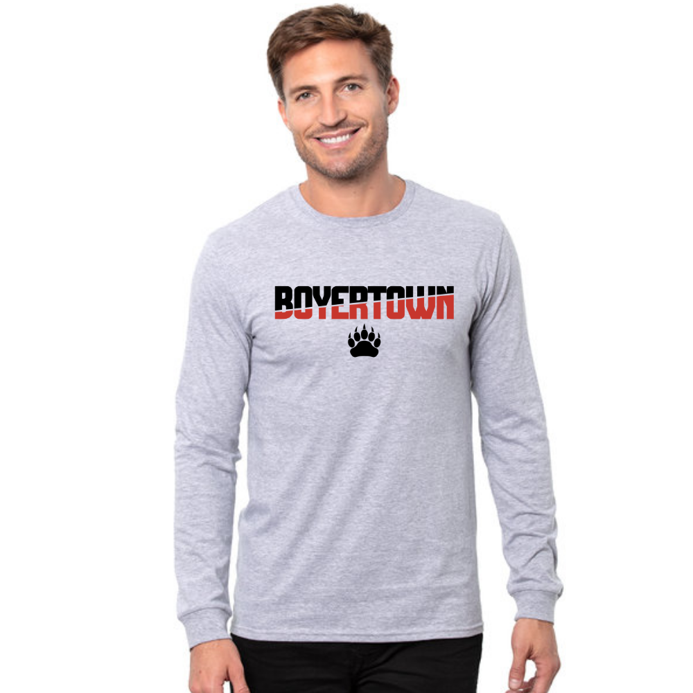 BYA-Boyertown Long Sleeve Unisex Tee Split
