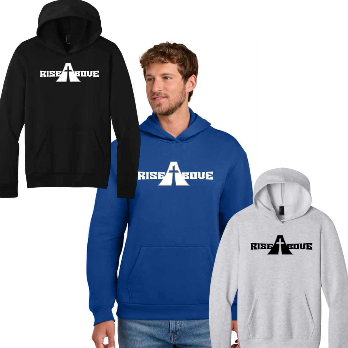 Rise Above Football Unisex Hoodie -Official