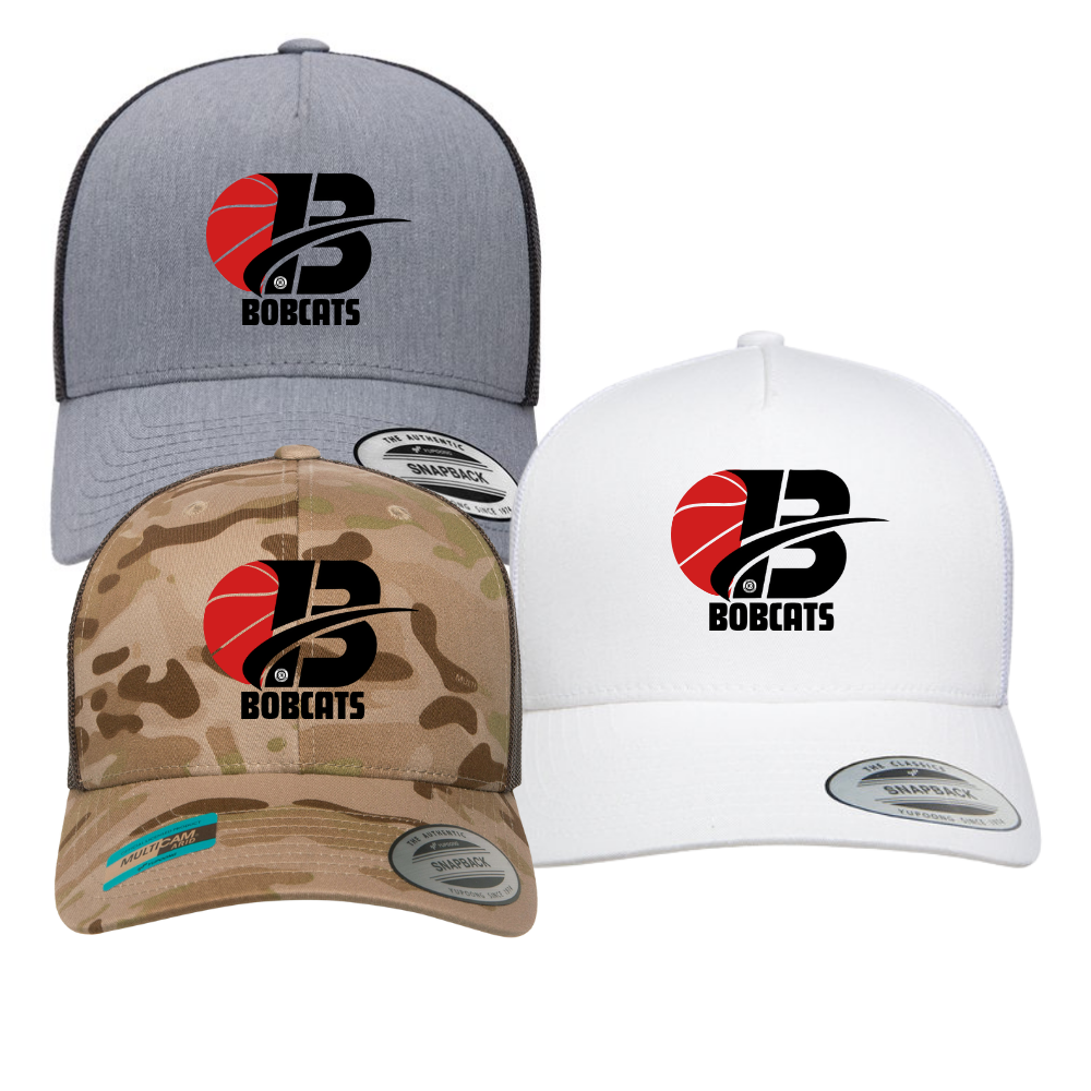 Bobcats Snapback Style Trucker Hat