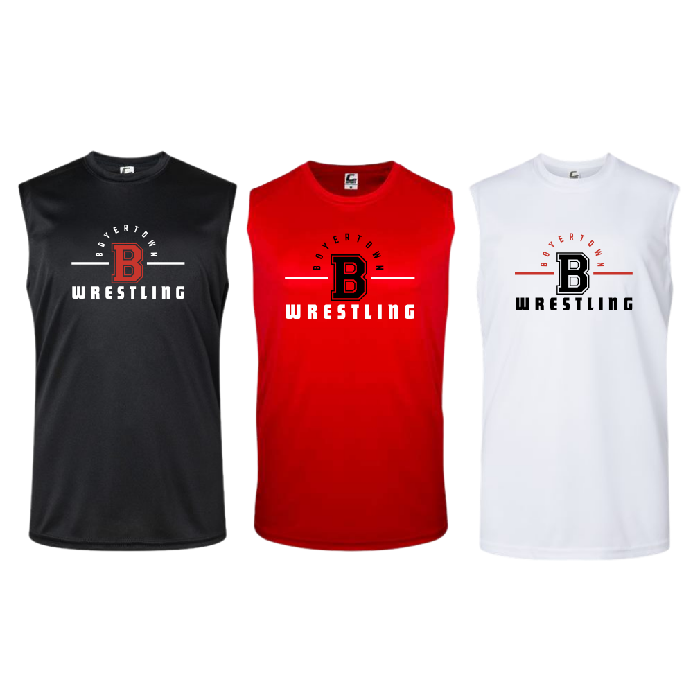 Boyertown Wrestling Sleeveless Training Tee All American