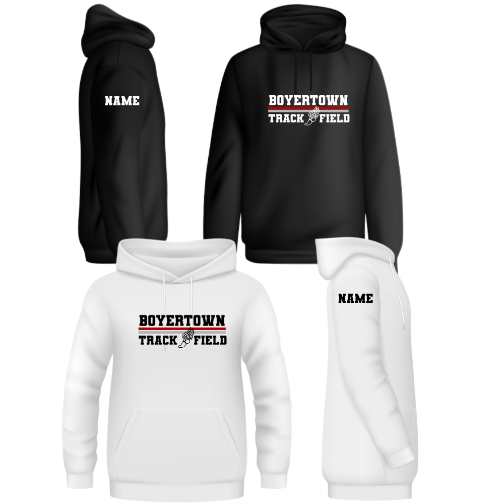 Boyertown T&F Custom Name Hoodie