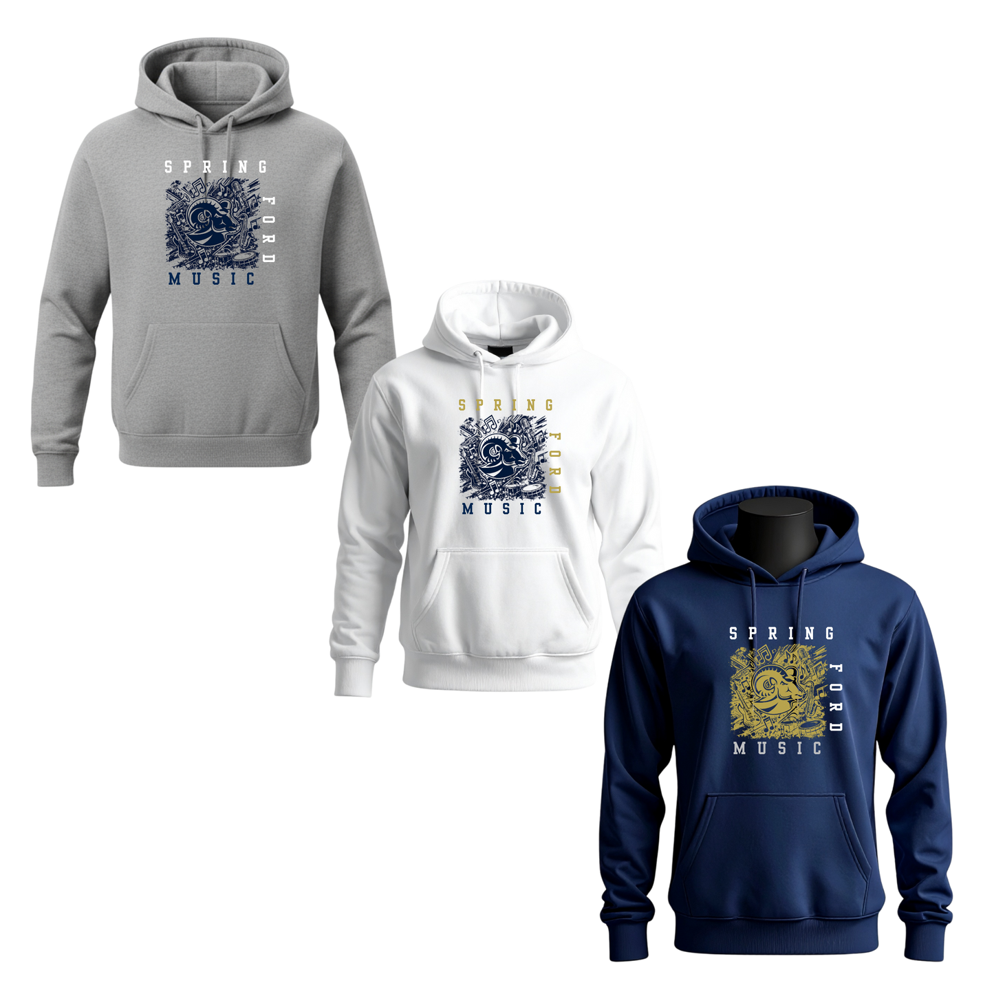 SF Music Unisex Hoodie - Choas