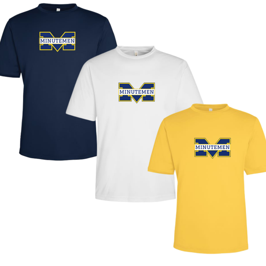Minutemen Ice Hockey Performance Tee Official