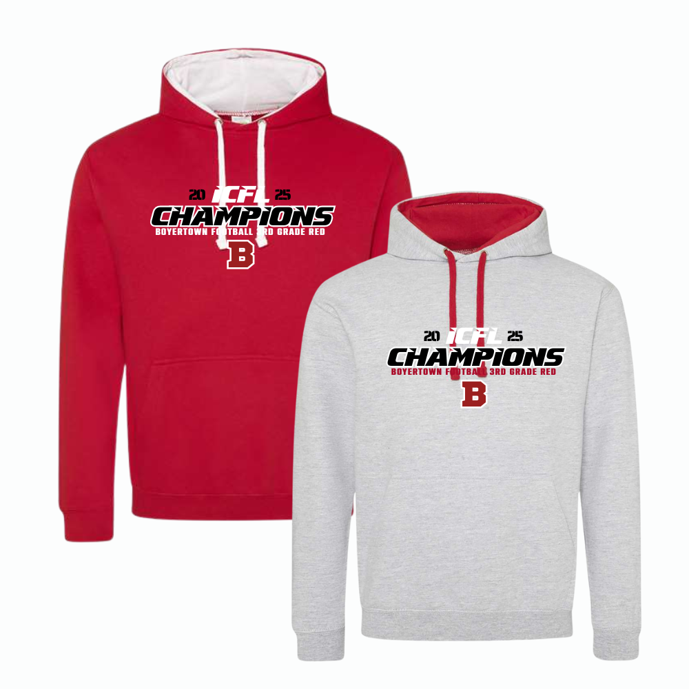 Bears ICFL Champs Contrast Hoodie