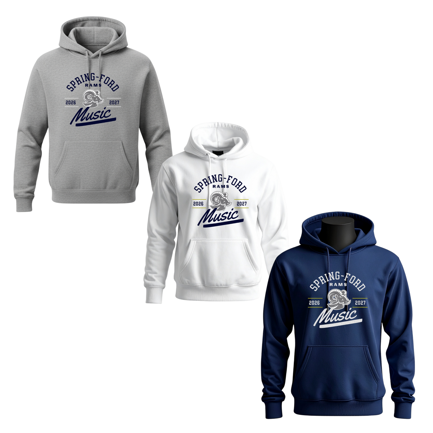 SF Music Unisex Hoodie - Label