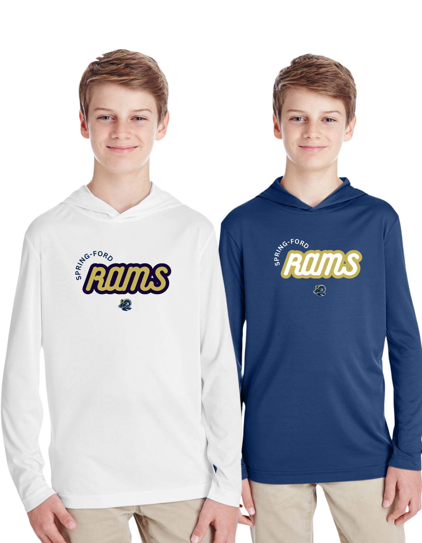 Ram Ridge Pike LS Performance Hoodie Youth & Adult SpringFord Boosters