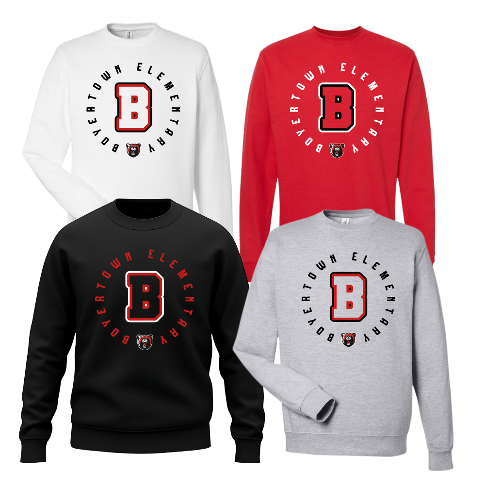 BES Unisex Crewneck Circle