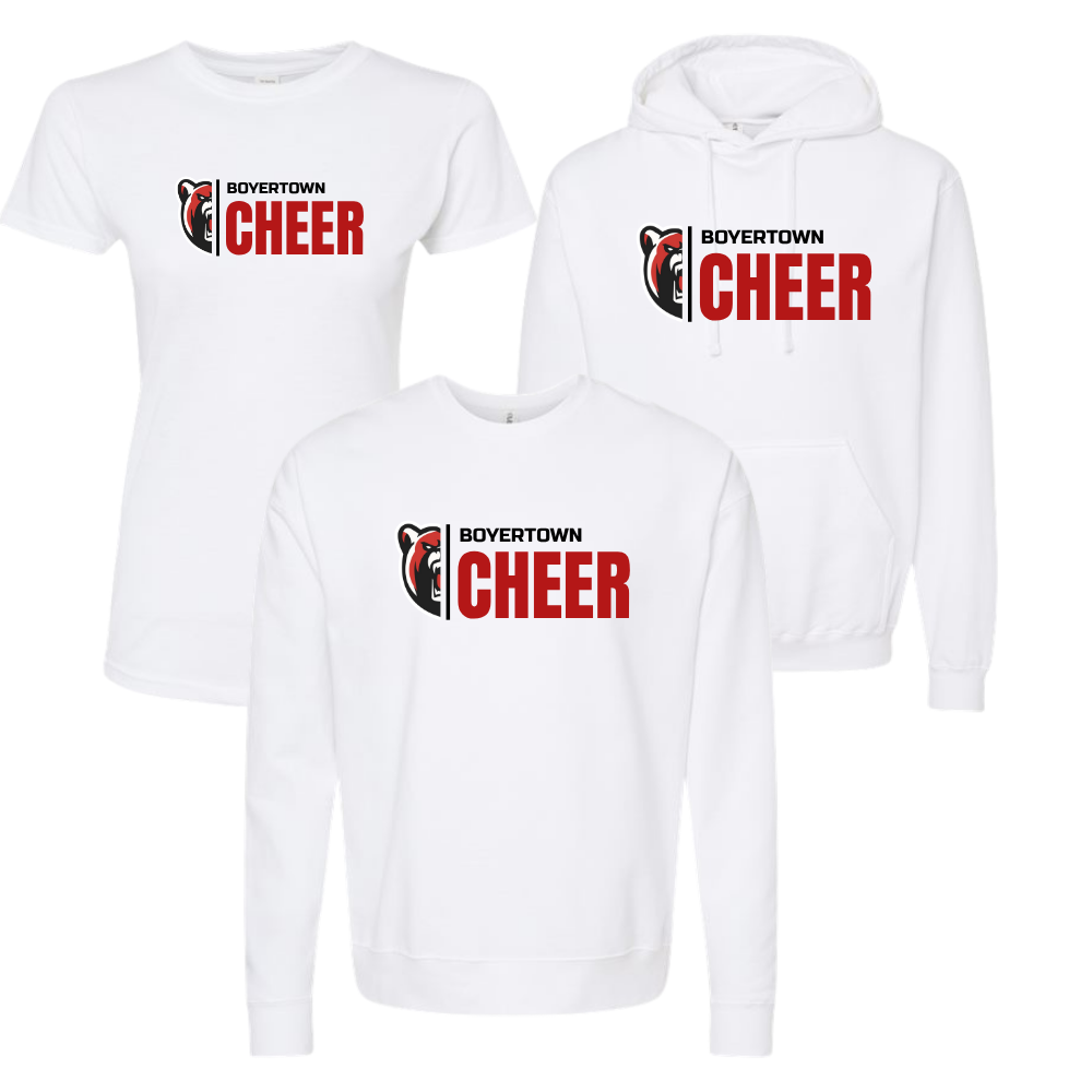 Bears Cheer Zone Design Multiple Colors