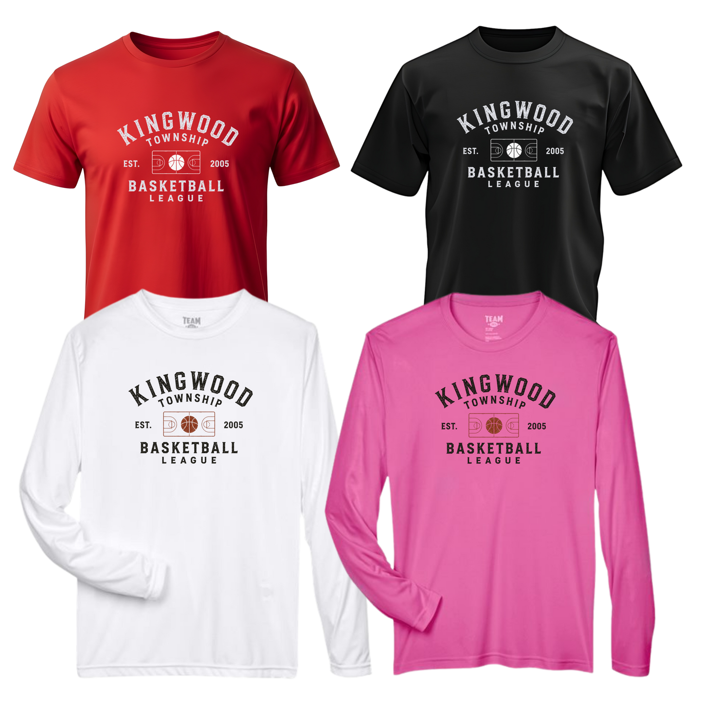 KW Township Basketball Unisex Dri Fit Apparel - Hardwood