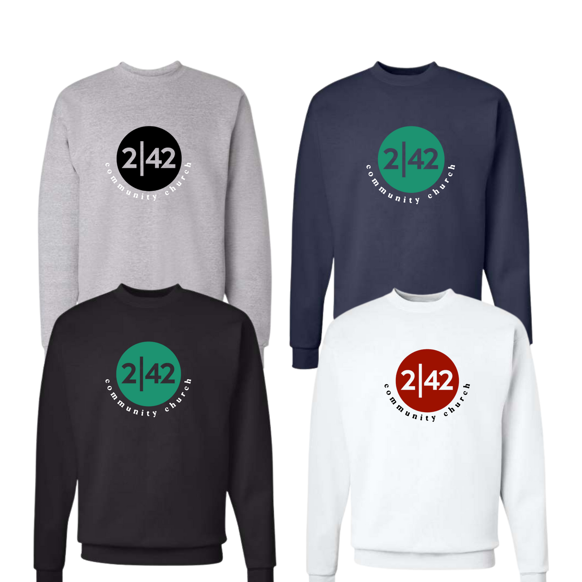 242 Community Church Community Unisex Crewneck