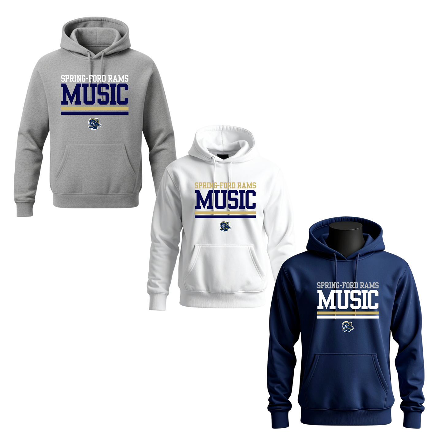 SF Music Unisex Hoodie - Campus