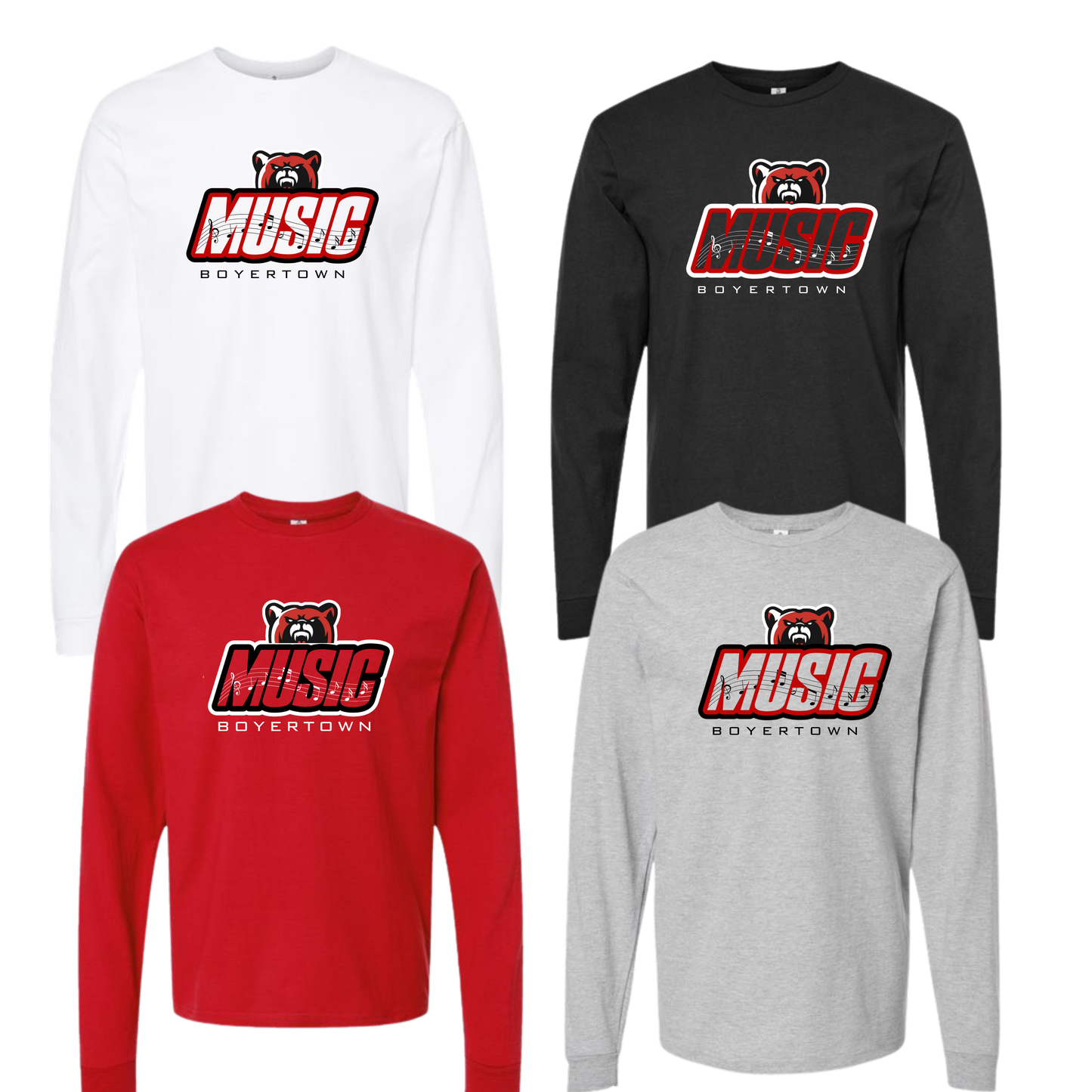 BASH Music Unisex LS Cotton Tee - Encore