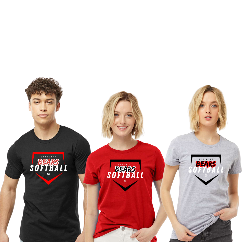 Boyertown Optimist Softball Zone Cotton Tee Adult & Youth