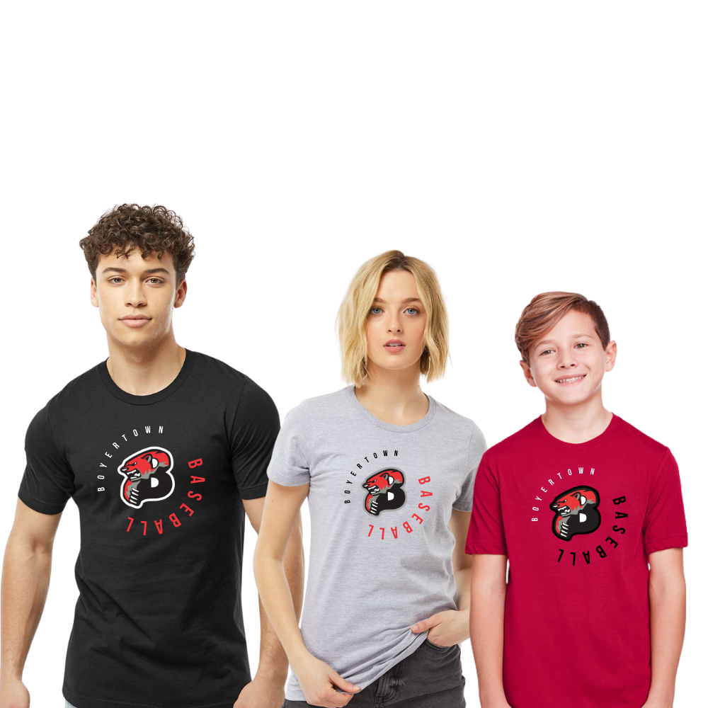 Boyertown Travel Baseball Cotton Tee Elevate