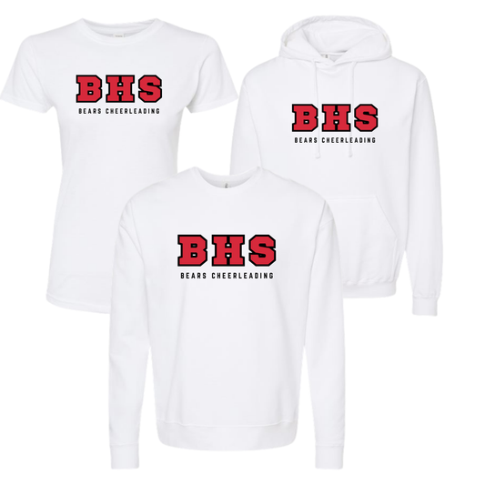 Bears Cheer Full Out Design Multiple Colors